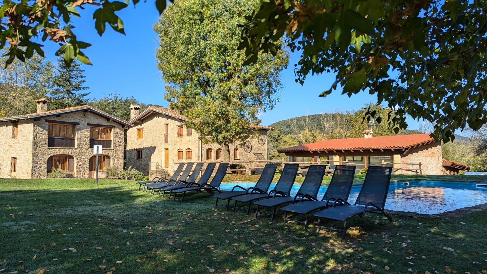 Mas El Carrer Apartment Santa Pau Exterior photo